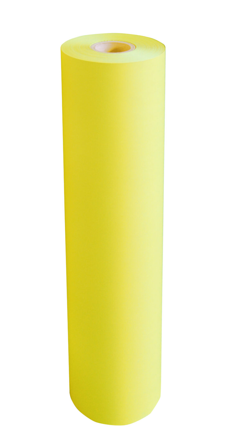Rollo de papel de color amarillo 20 k